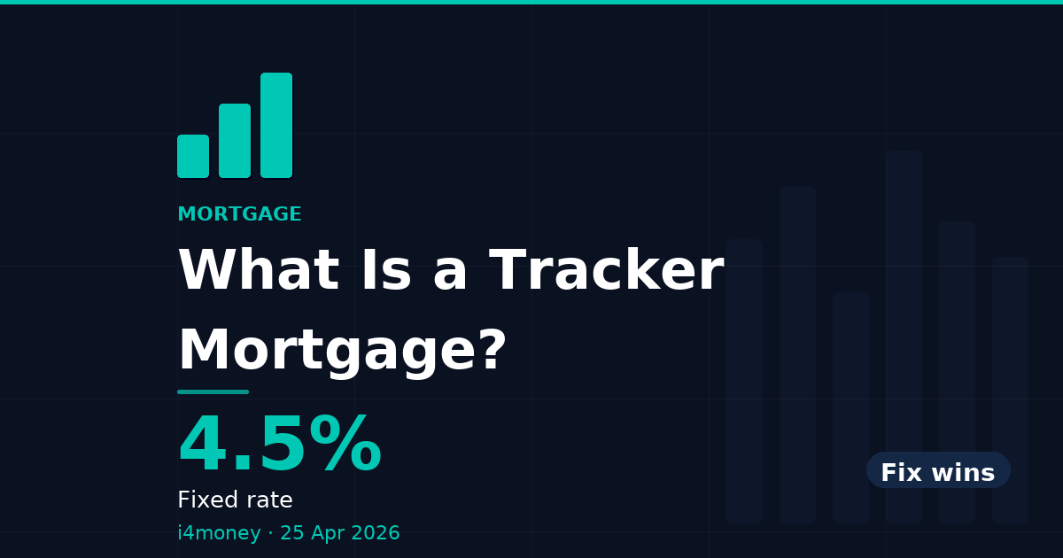 What Is a Tracker Mortgage? — 4.5% (Fixed rate)